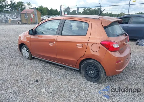 2018 Mitsubishi Mirage Es z USA, uszkodzony, nr VIN ML32A3HJ1JH005377